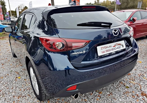 Mazda 3 cena 53900 przebieg: 121000, rok produkcji 2016 z Pieńsk małe 667